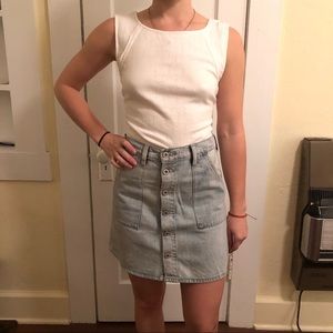 Lucky Brand Jean skirt